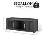 2-in-1 Storage Bench Shoe Cabinet