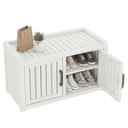 2-in-1 Storage Bench Shoe Cabinet