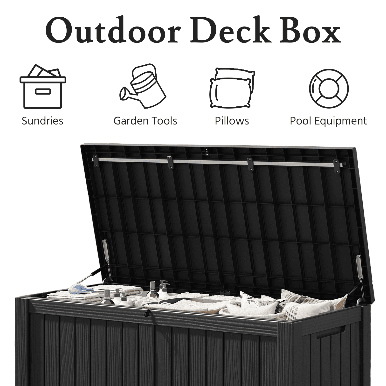 120 Gallon Deck Box