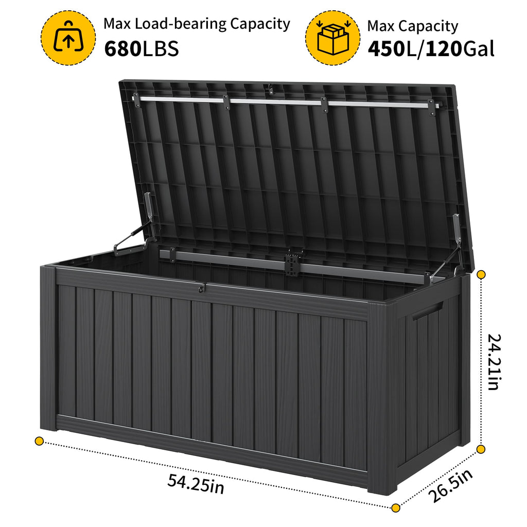 120 Gallon Storage Deck Box