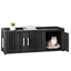 3-in-1 Cat Litter Box Enclosure Furniture