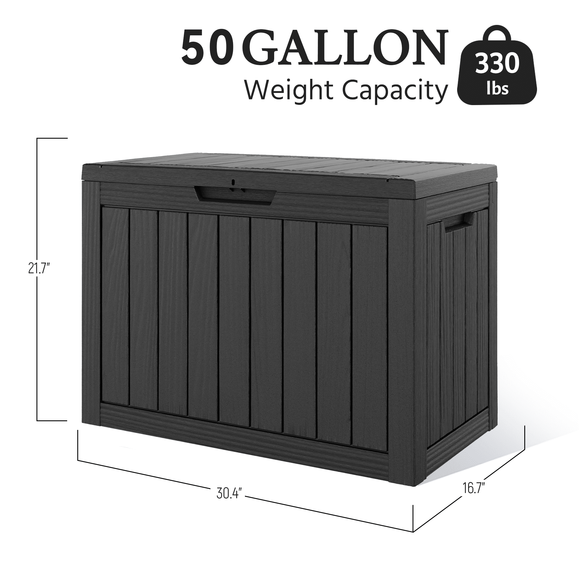 50 Gallon Outdoor Storage Deck Box Secondary image