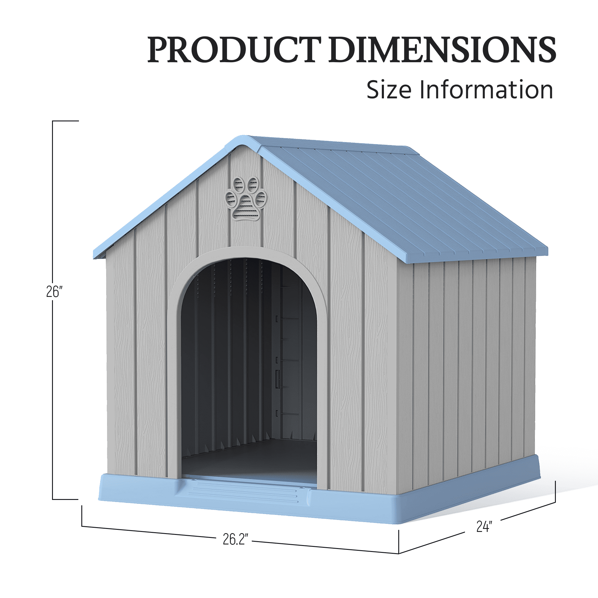 Weatherproof Outdoor Dog House Secondary image