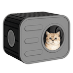 Outdoor Cat House Resin Curved