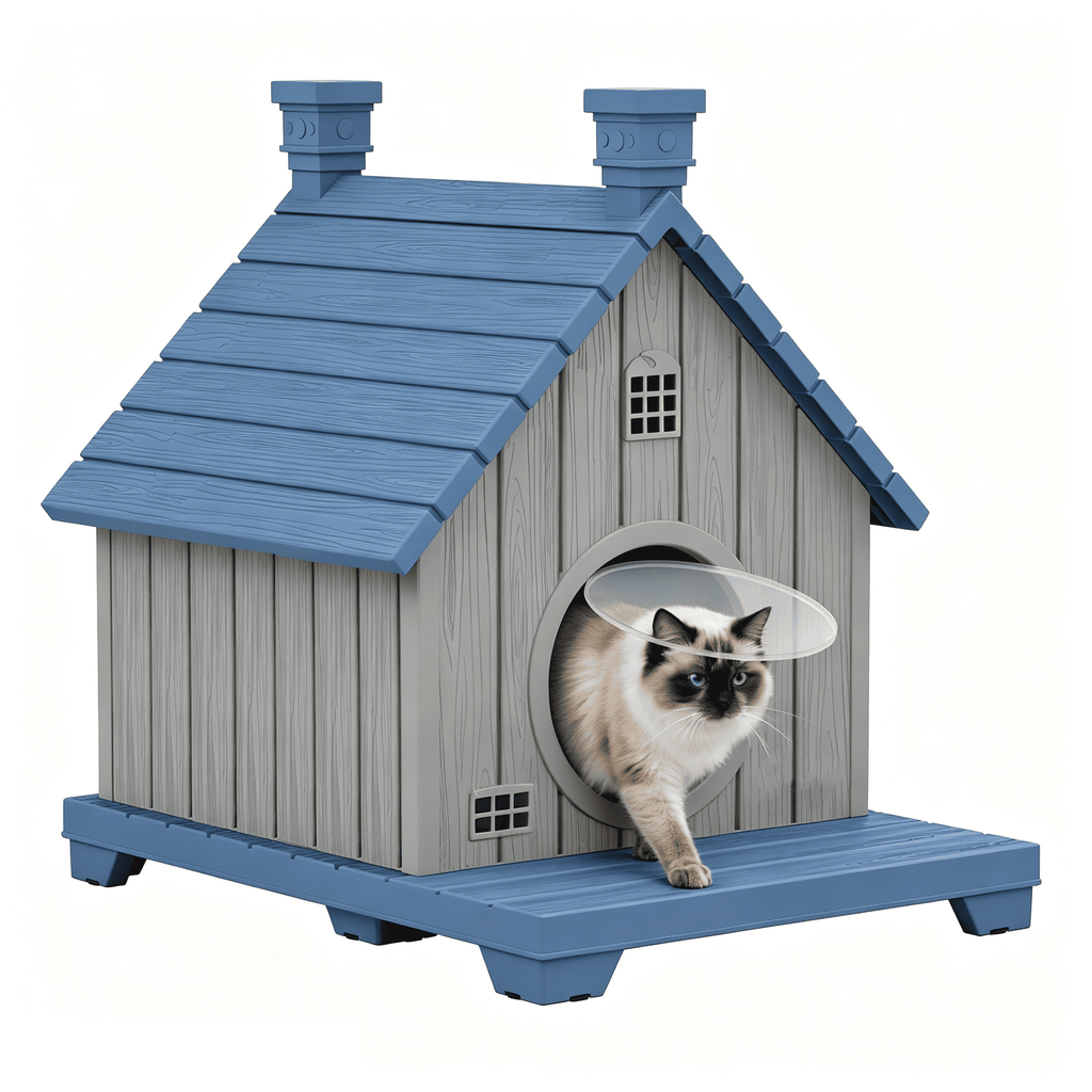 Outdoor Stackable Cat House