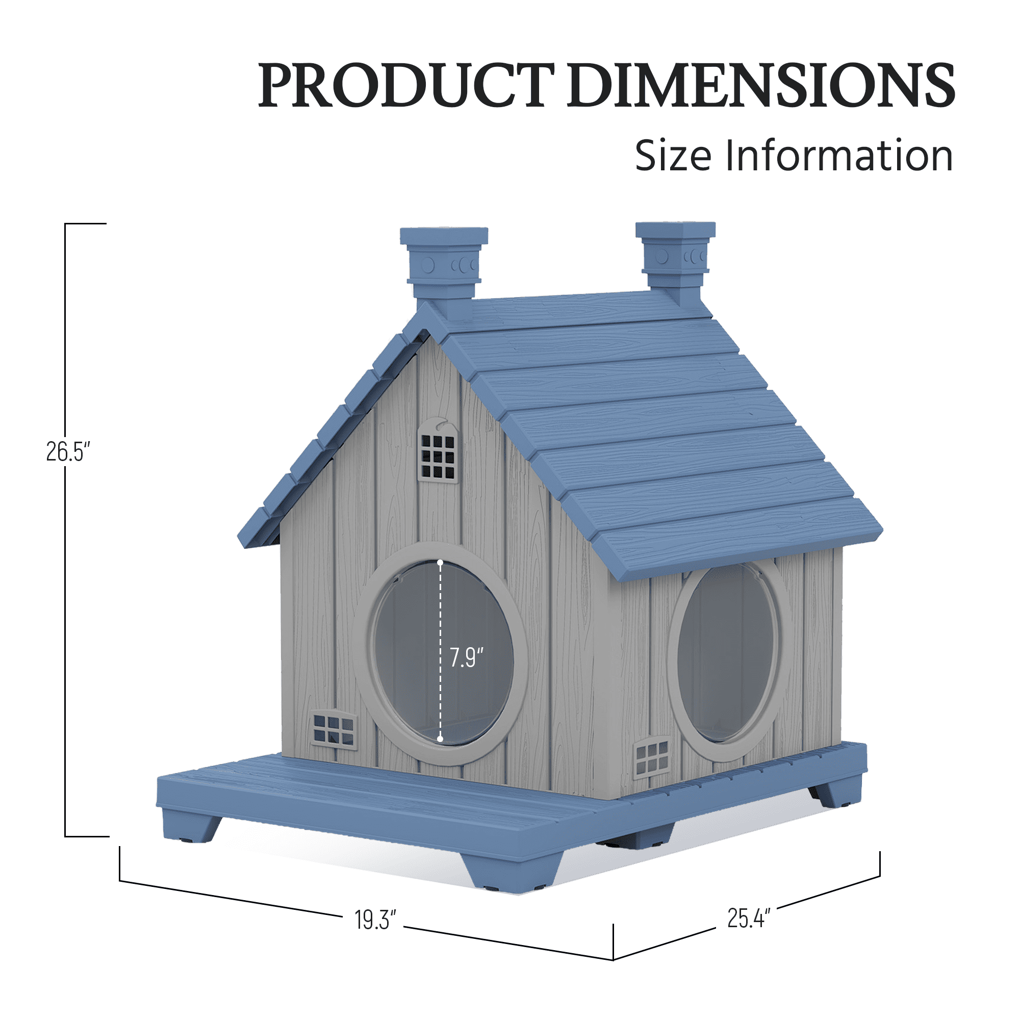 Outdoor Stackable Cat House Secondary image