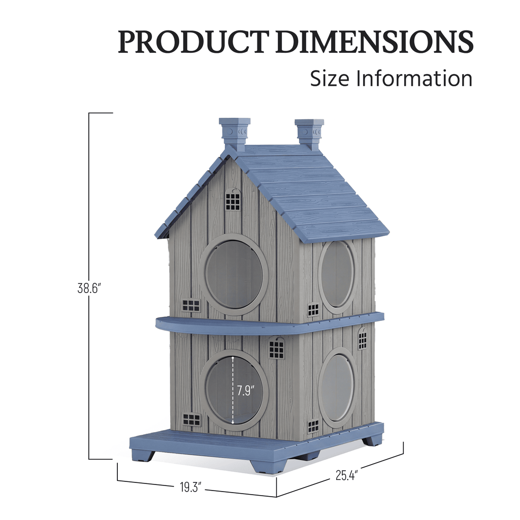 Outdoor Stackable Cat House