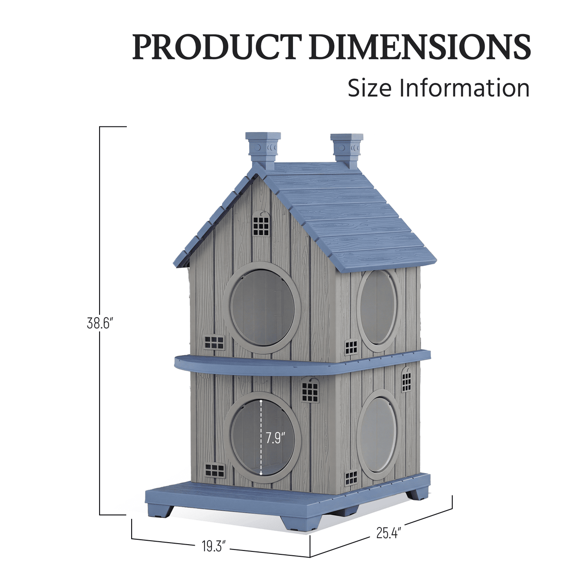 Outdoor Stackable Cat House