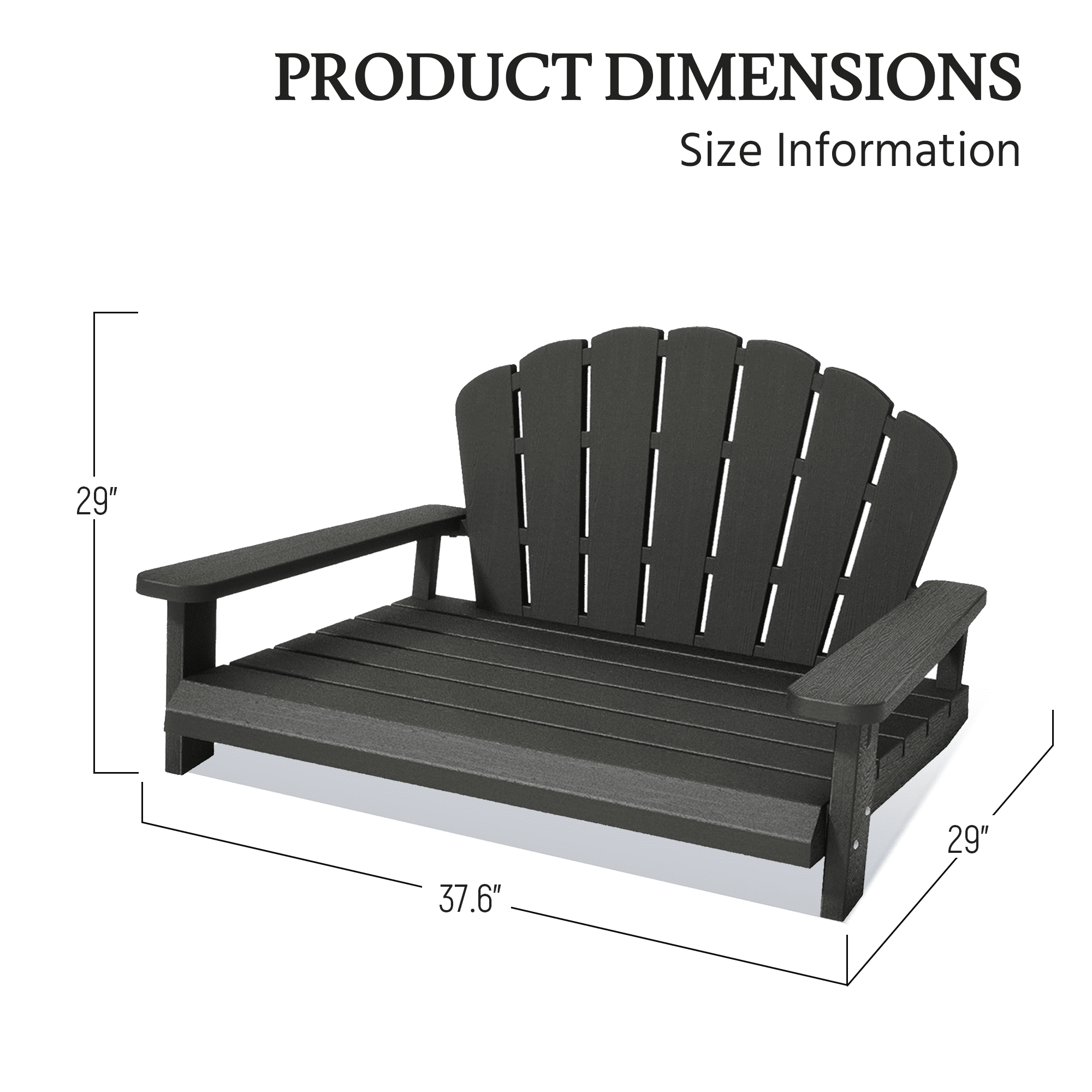 Adirondack Dog Bed for Indoor & Outdoor Secondary image