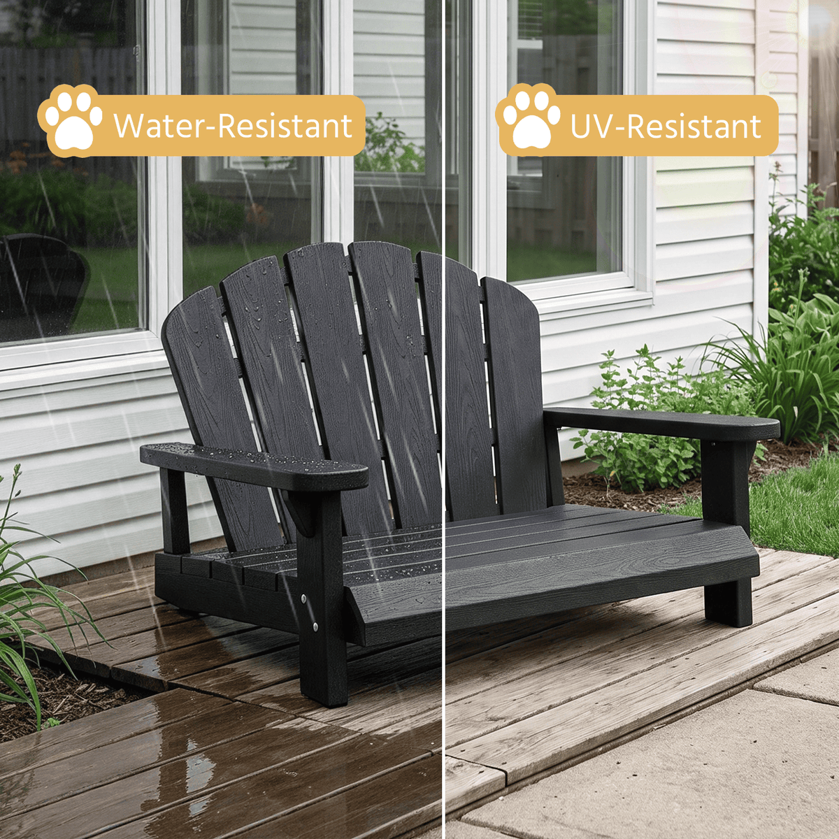 Adirondack Dog Bed for Indoor & Outdoor