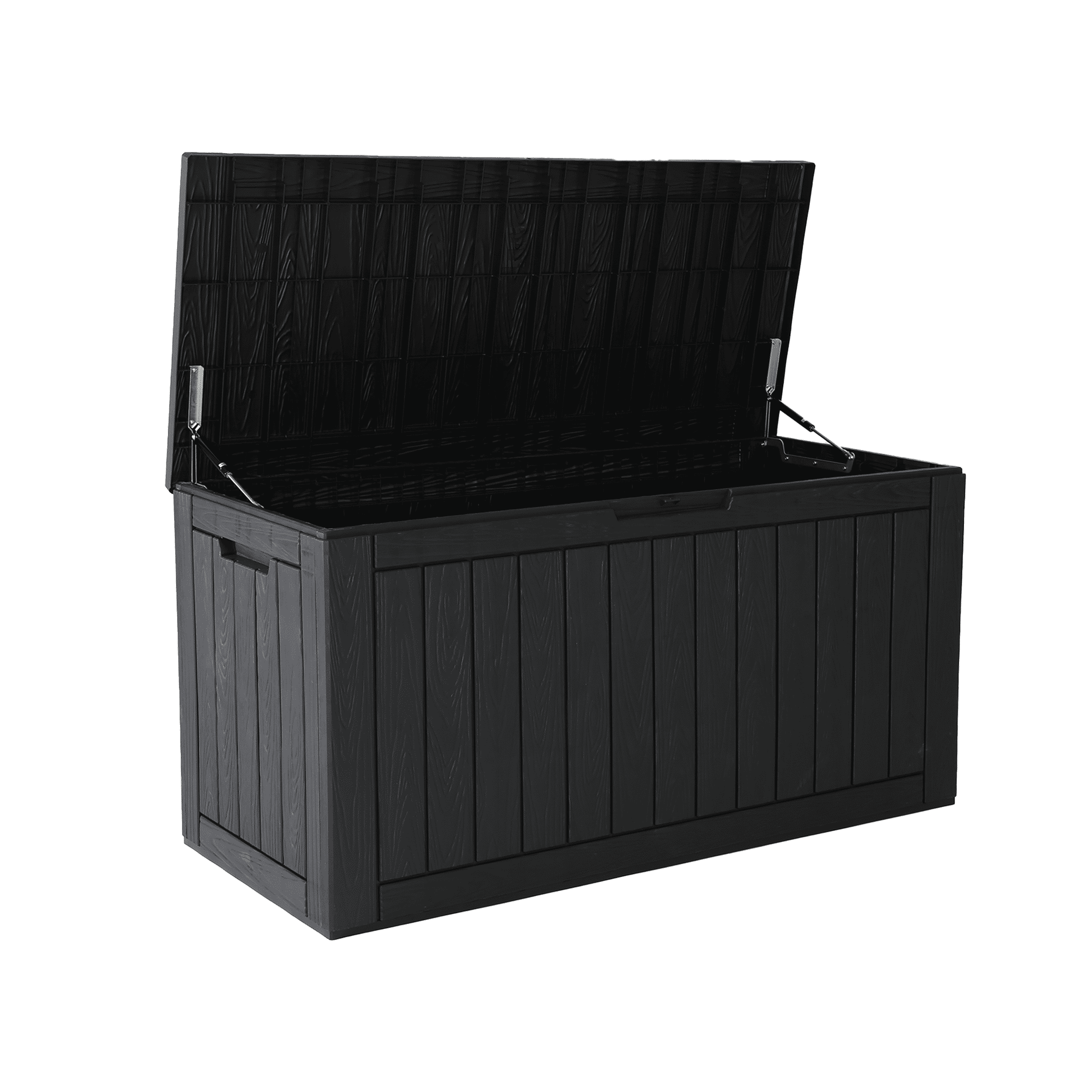 100 Gallon Storage Deck Box Black/Gray