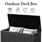 100 Gal Outdoor Resin Deck Box