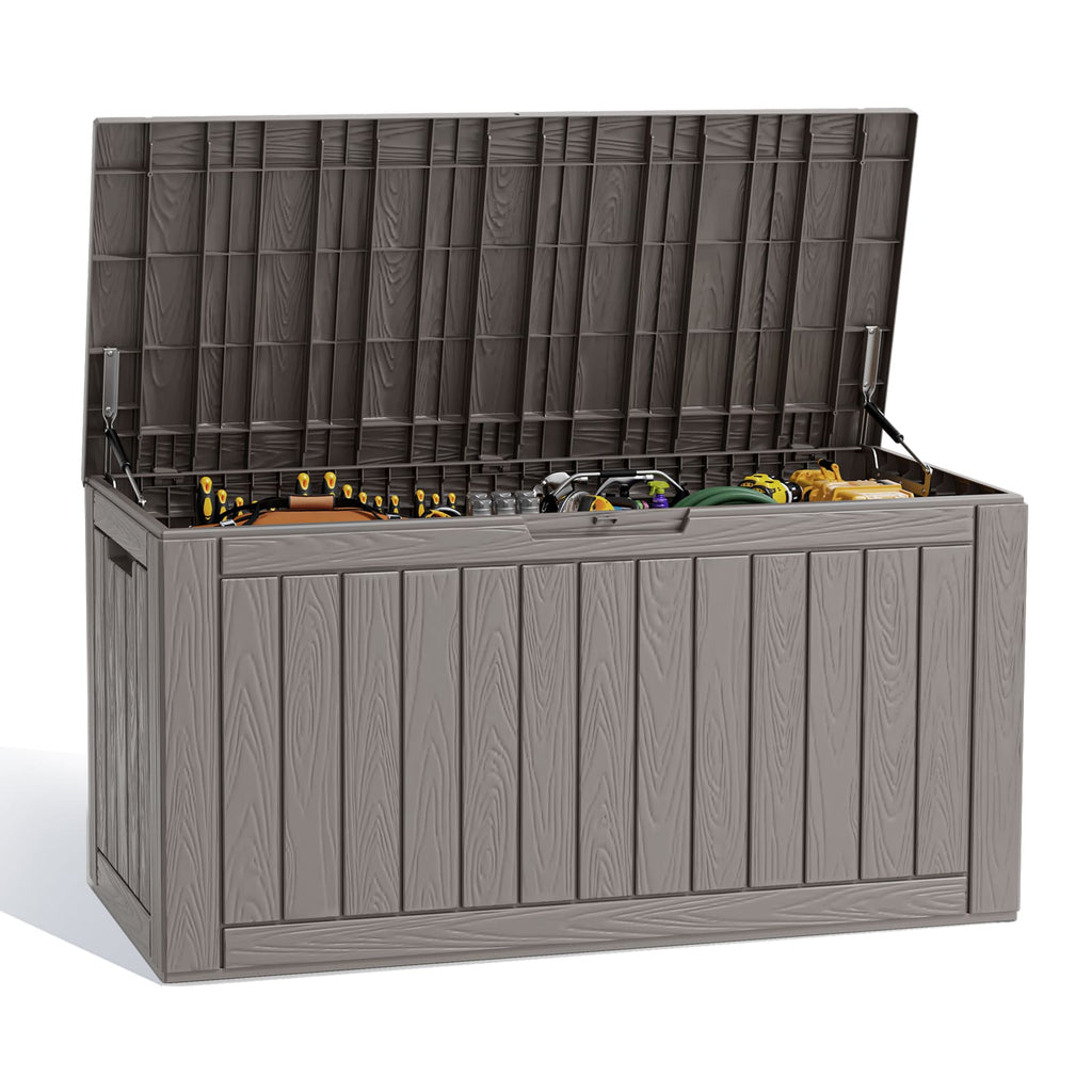 100 Gal Outdoor Resin Deck Box