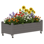 Rolling Raised Garden Bed Planter