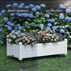 Rolling Raised Garden Bed Planter