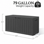 79 Gallon Deck Box